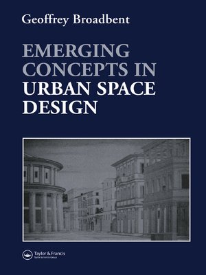 cover image of Emerging Concepts in Urban Space Design